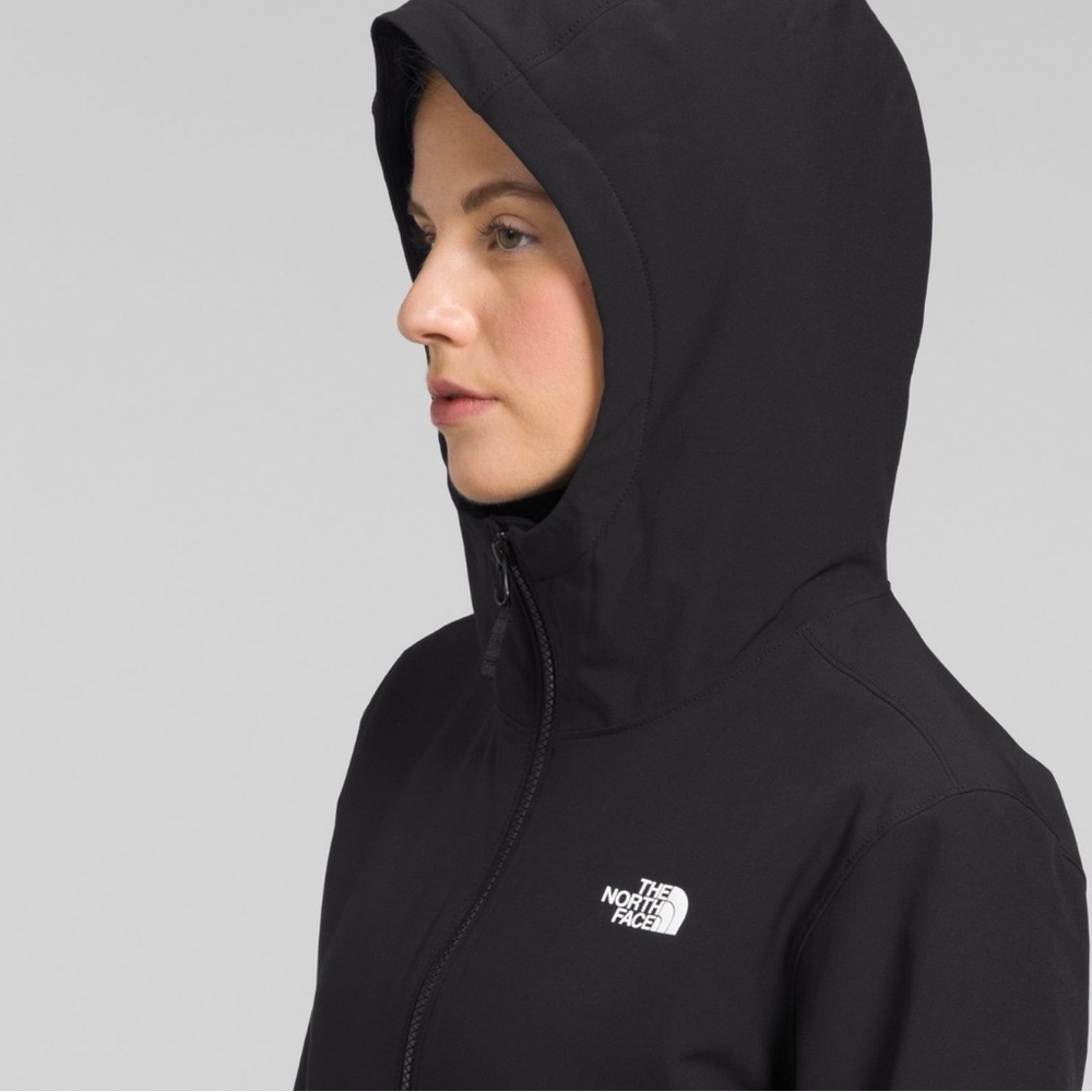 The North Face Women's Black Shelbe Raschel Full-Zip Hooded Jacket